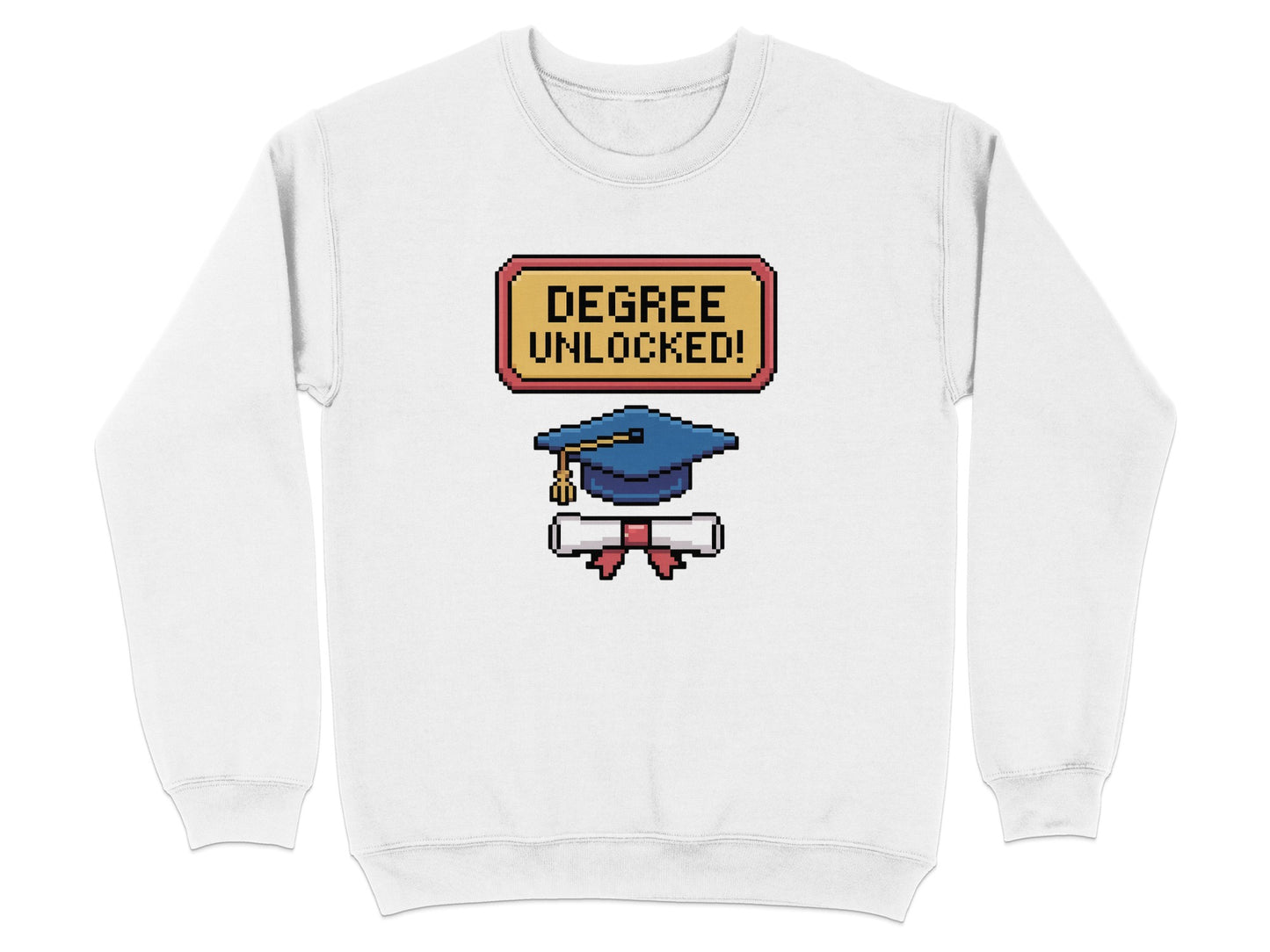 Degree Unlocked! Graphic Graduation Sweatshirt product type