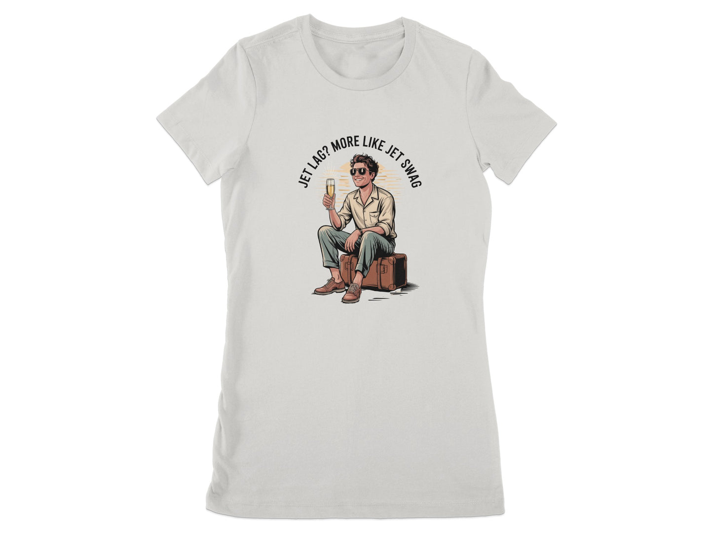 Jet Lagged More Like Jet Swag Graphic T-Shirt product type