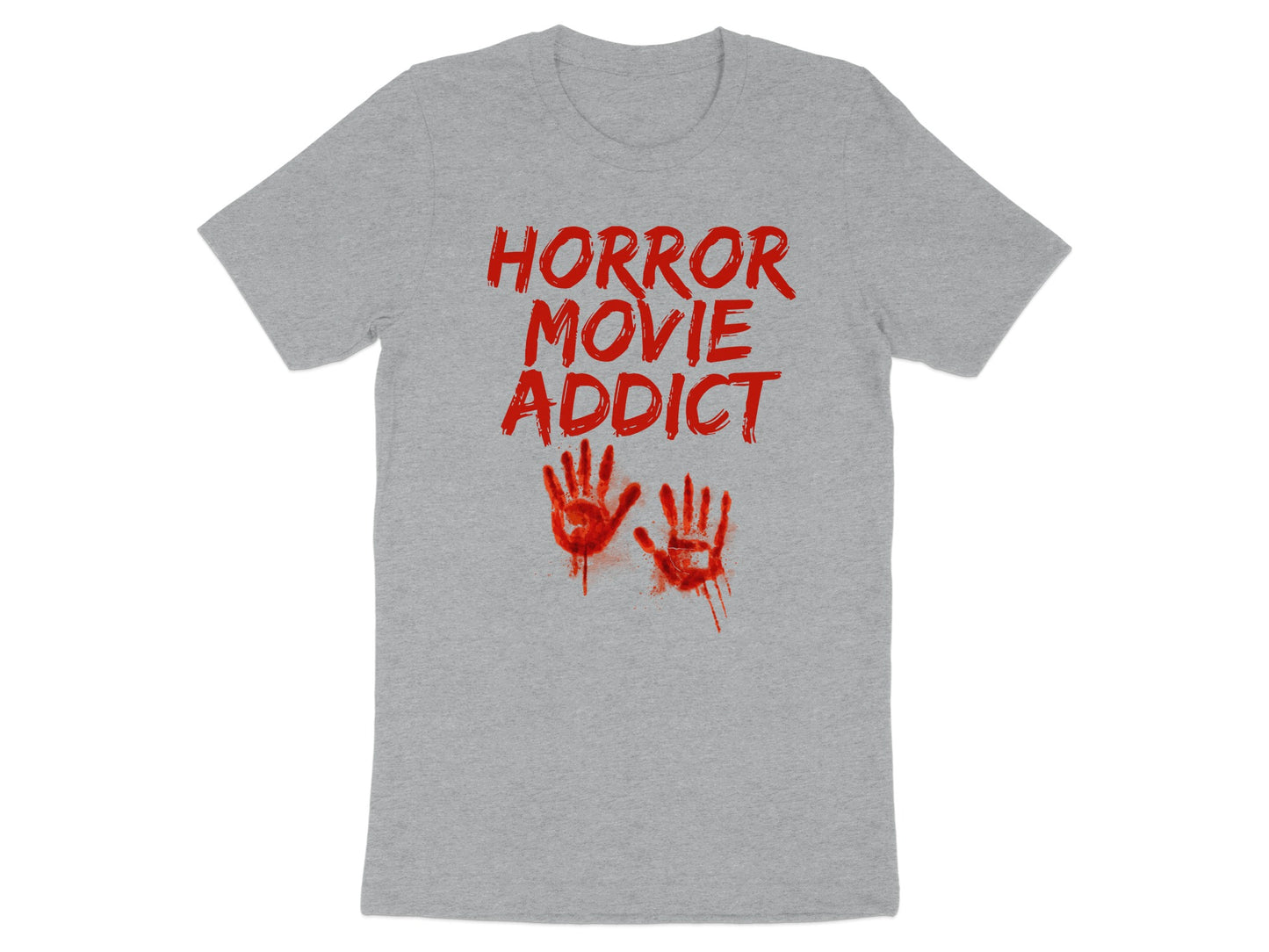 Horror Movie Addict Graphic Tee Shirt product type