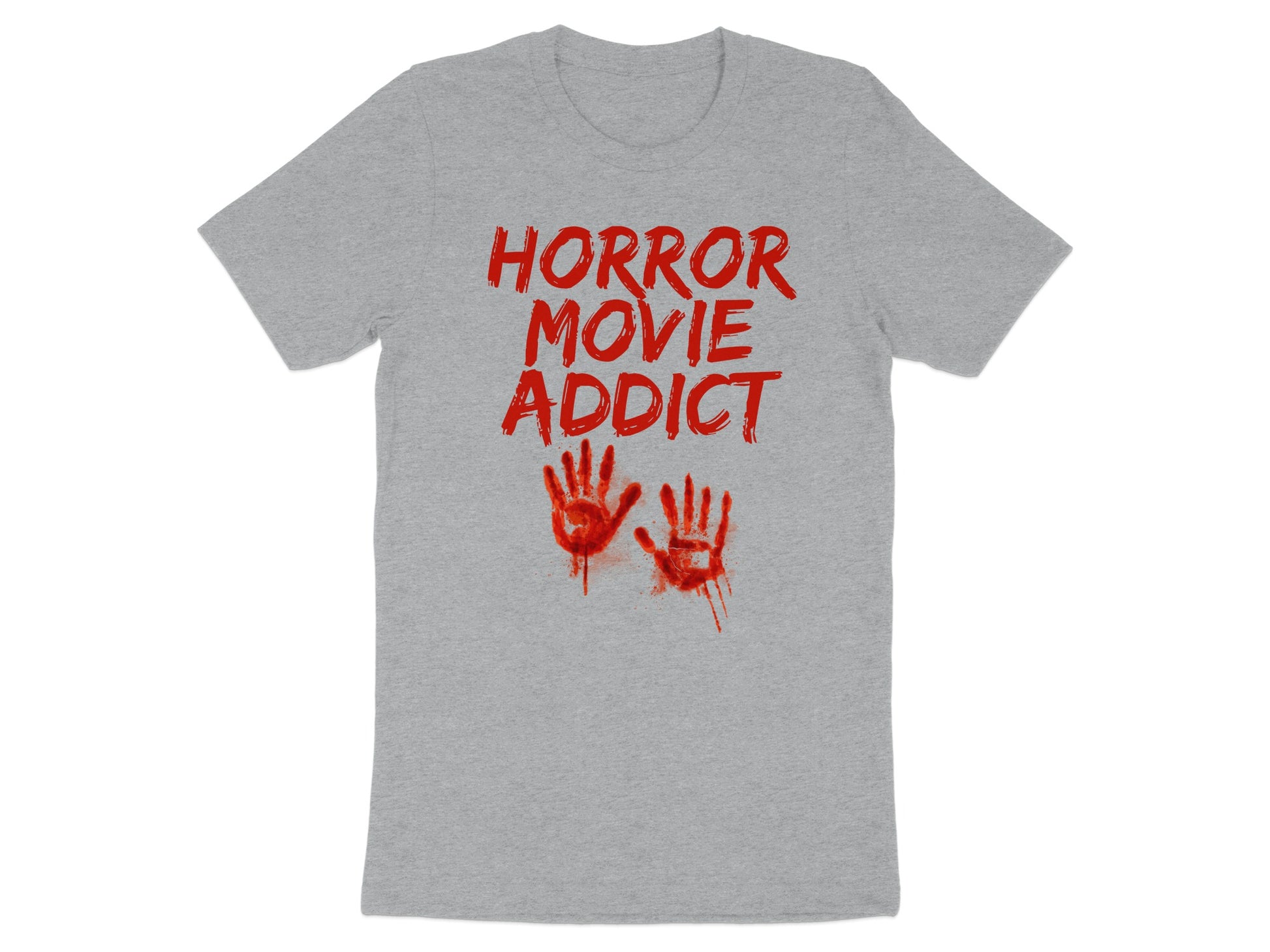 Horror Movie Addict Graphic Tee Shirt product type