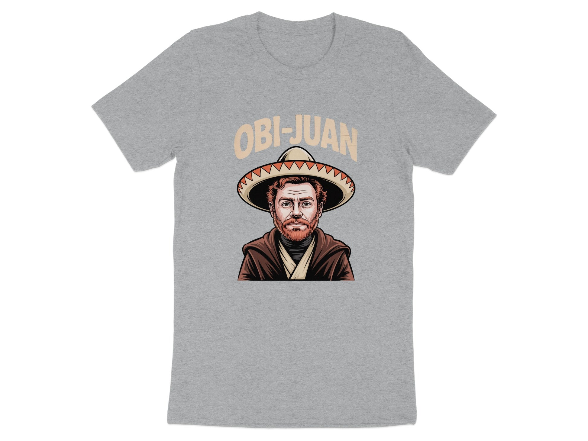 Obi-Juan Graphic T-Shirt Fun Geek Novelty Clothing product type