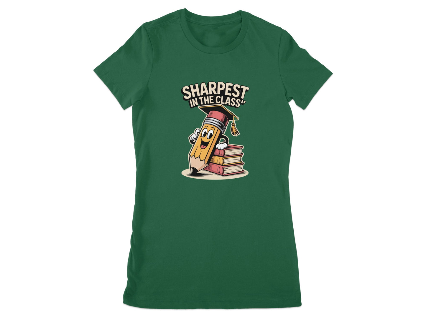 Sharpest In The Class Pencil And Books Funny product
