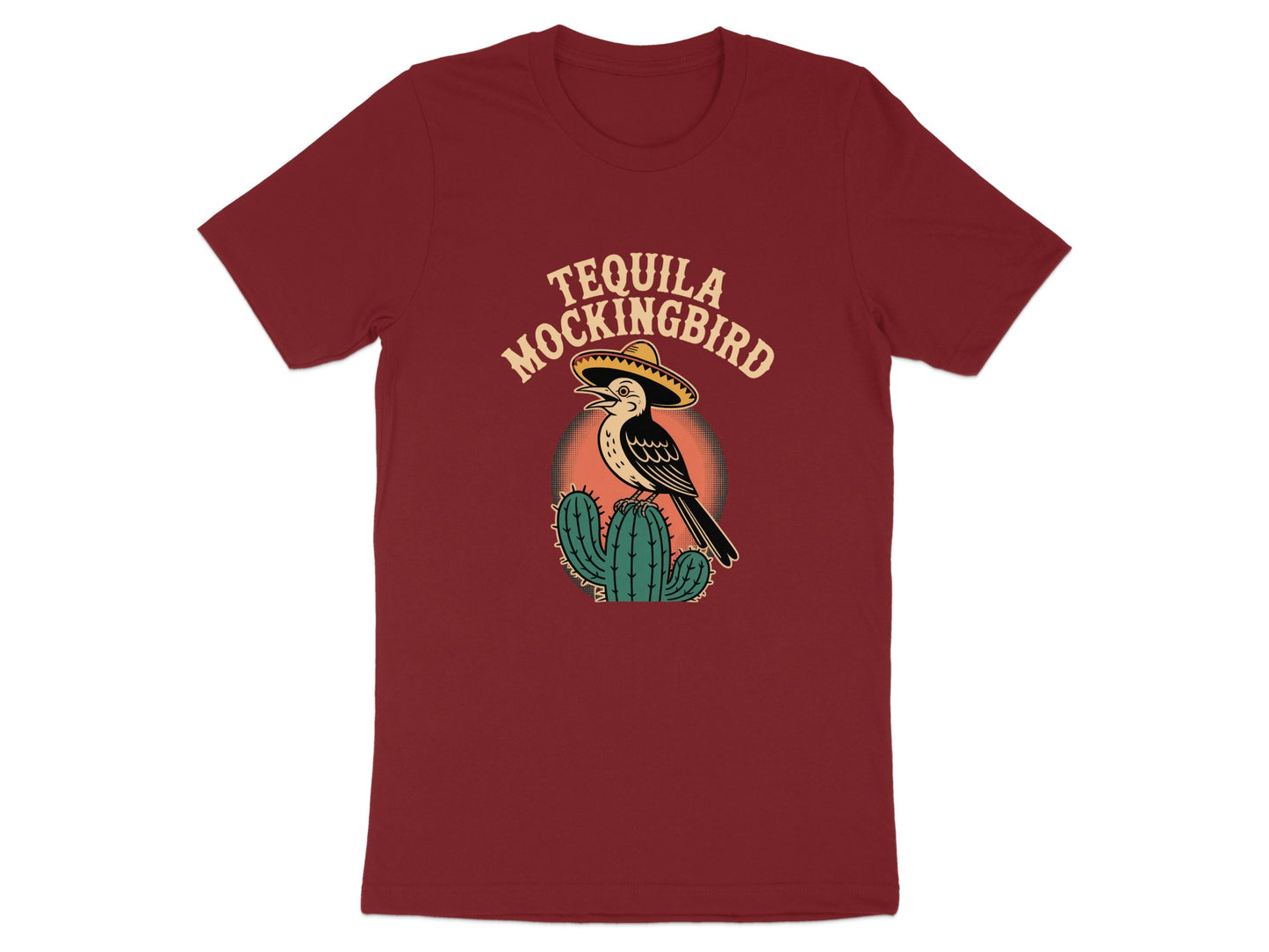Tequila Mockingbird Cactus Graphic Shirt product type