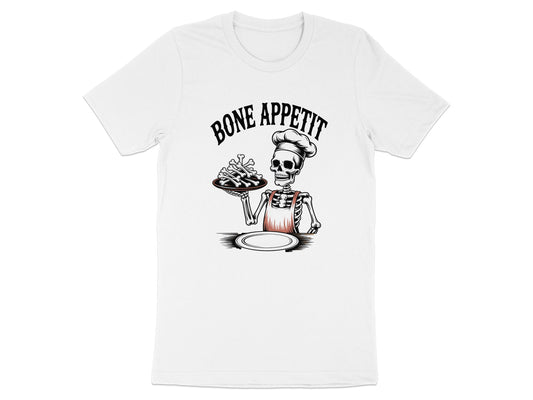 Bone Appetit Skeleton Chef Graphic T-Shirt product