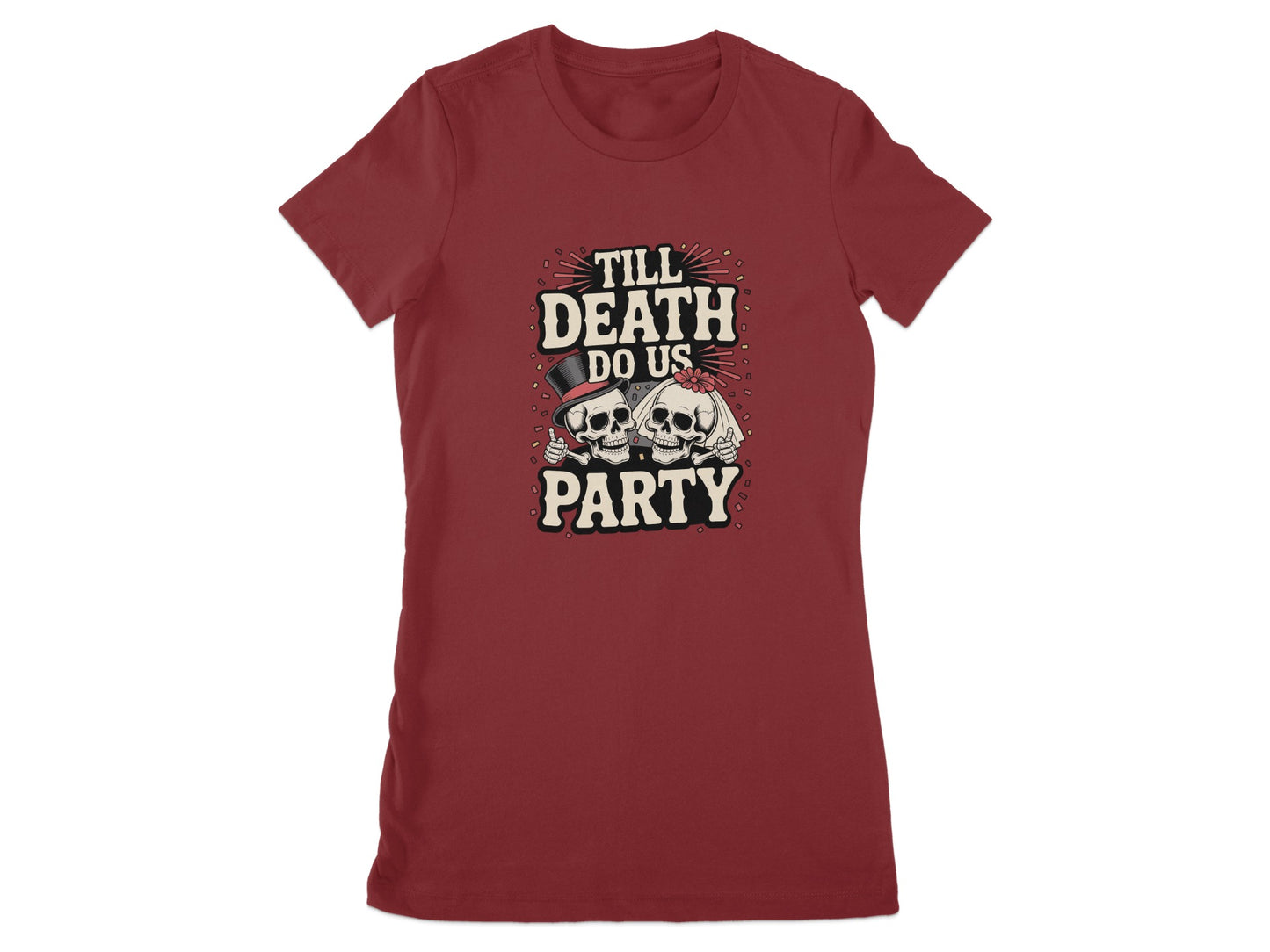 Till Death Do Us Party Graphic Tee product