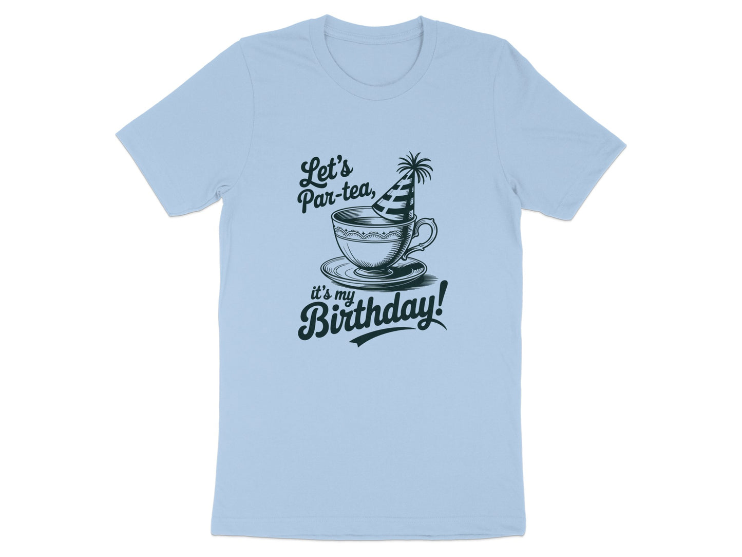 Let's Par-tea It's My Birthday Graphic Tee product