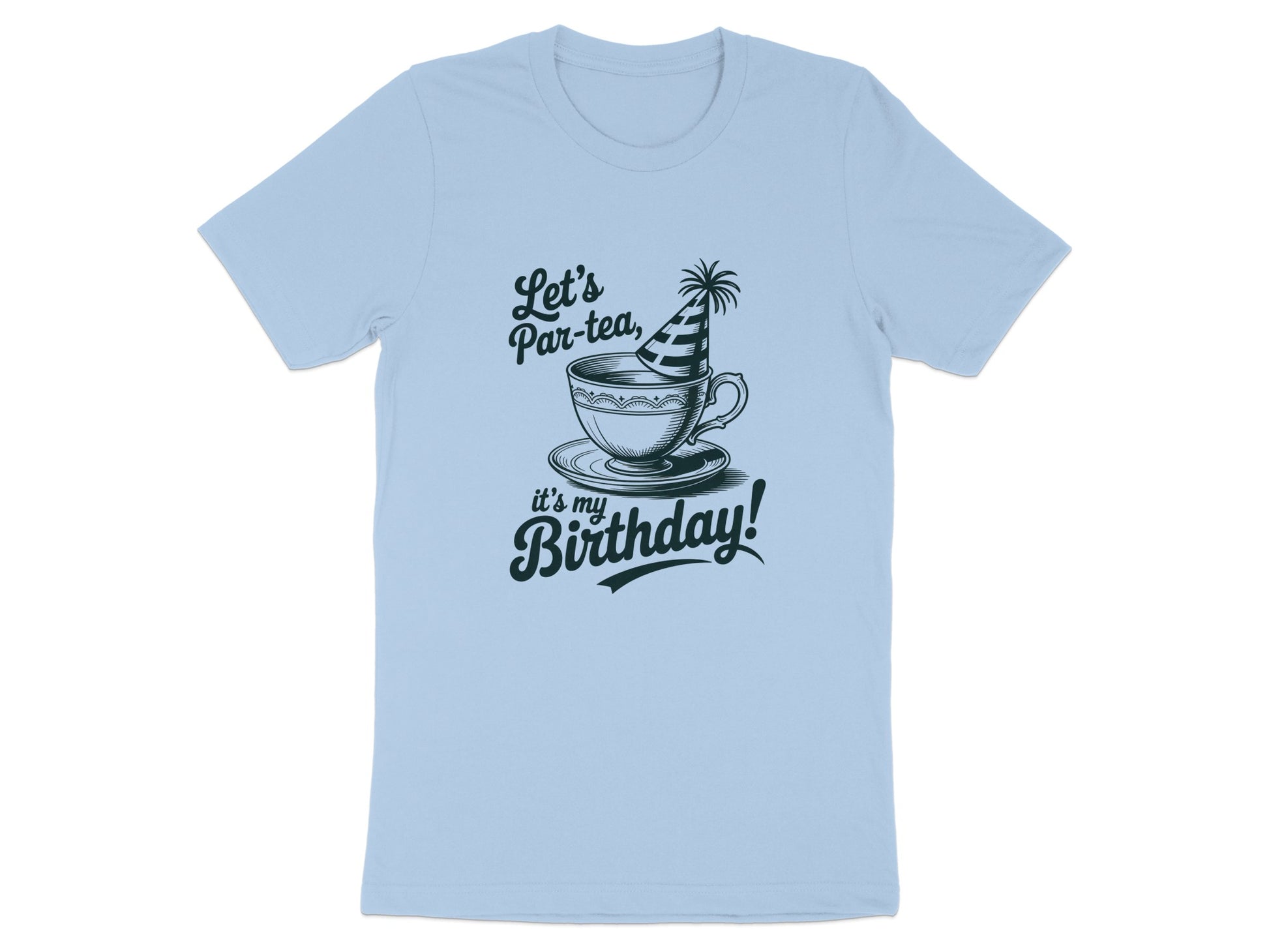 Let's Par-tea It's My Birthday Graphic Tee product