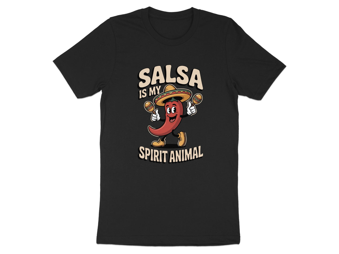 Salsa Is My Spirit Animal Graphic Tee product type