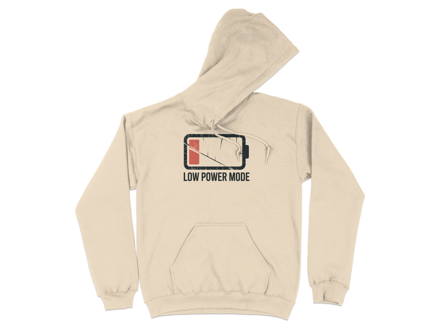 Low Power Mode Graphic Print Hoodie product