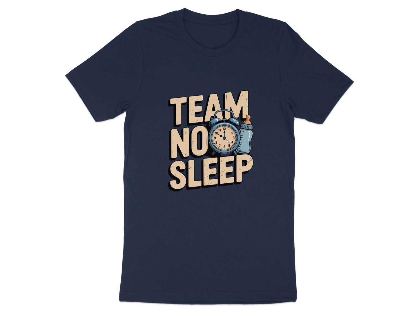 Team No Sleep Clock Graphic T-Shirt product type