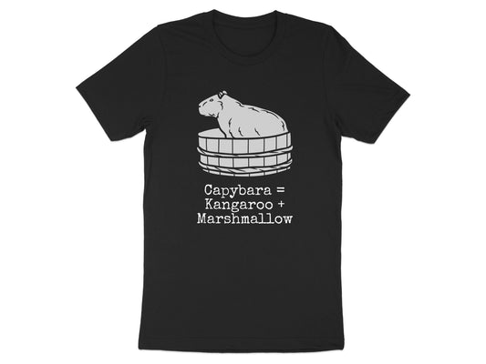 Capybara Kangaroo Marshmallow Printed T-shirt product