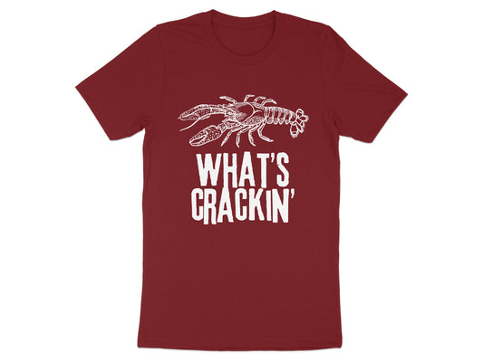 Fun What's Crackin' Lobster Design T-Shirt product type