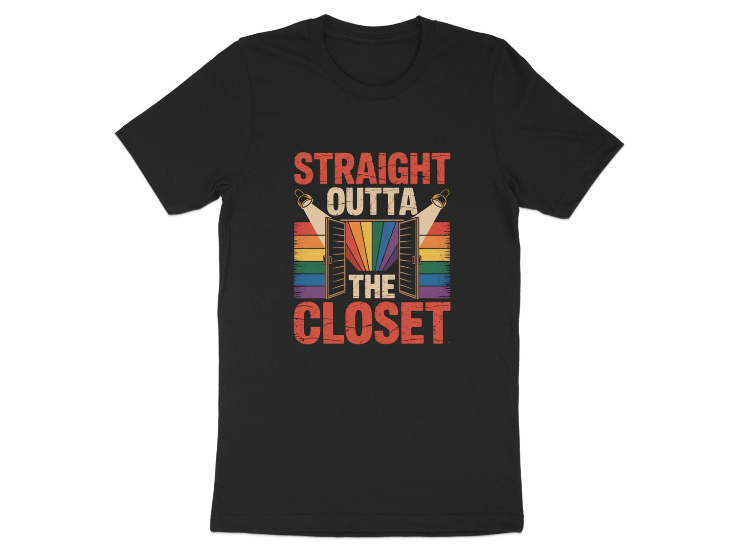 Straight Outta The Closet Graphic T-Shirt product type