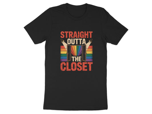 Straight Outta The Closet Graphic T-Shirt product type