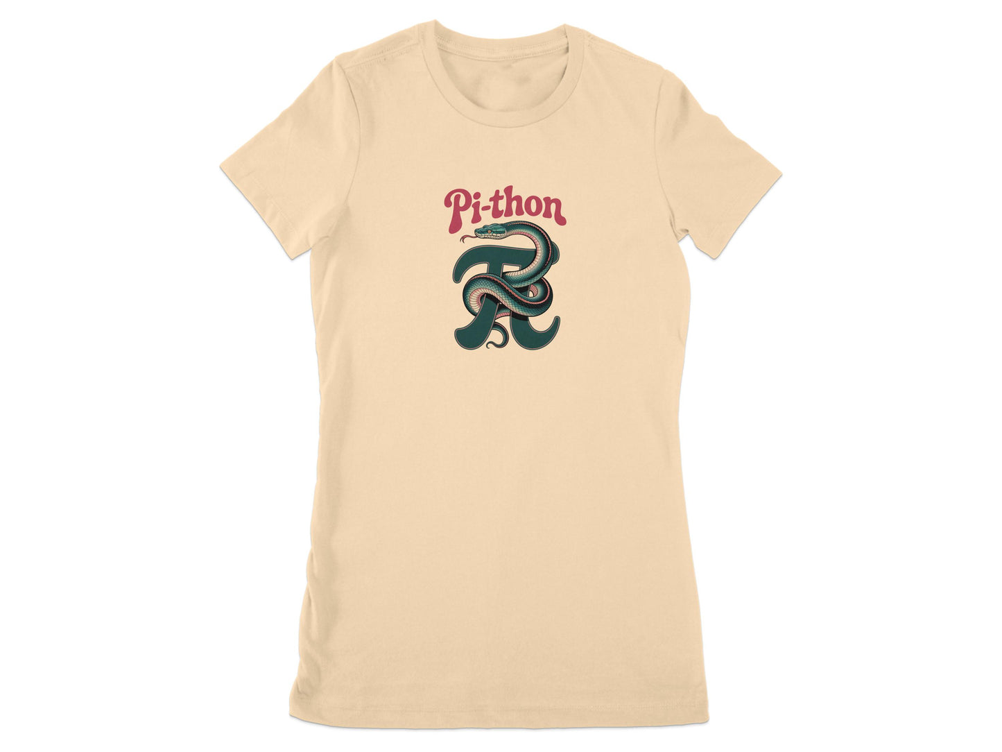 Pi-thon Graphic Tee Unique and Cool T-shirt product type