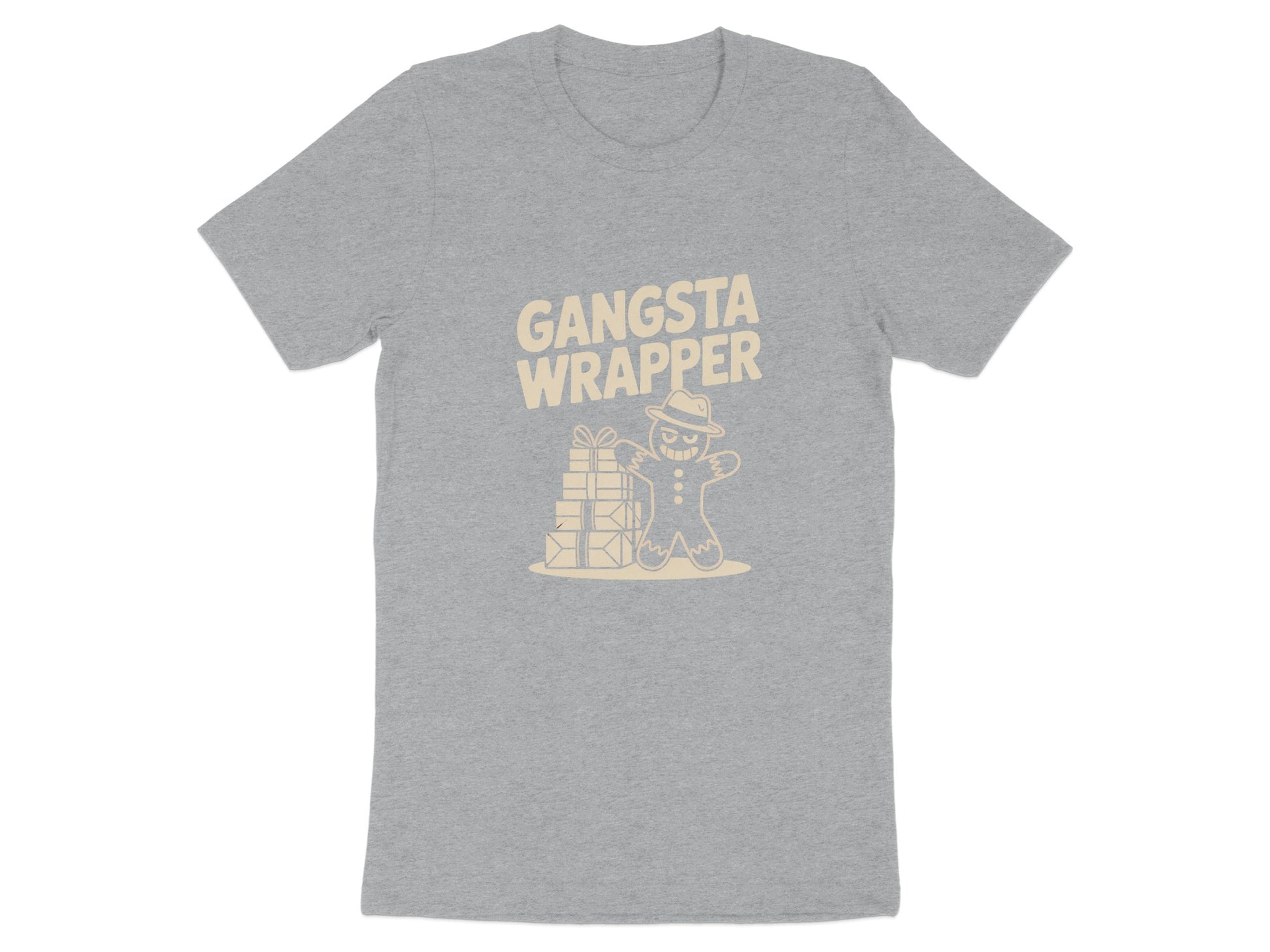 Gangsta Wrapper Gingerbread Presents T-shirt product