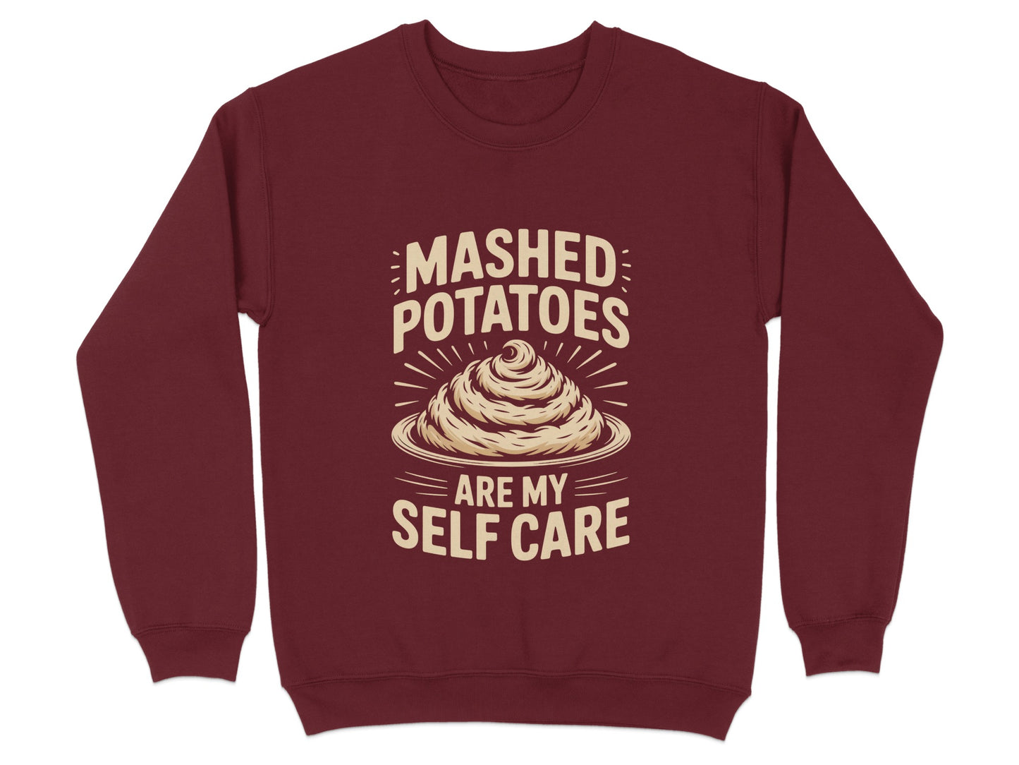 Mashed Potatoes Are My Self Care Sweater Product Type