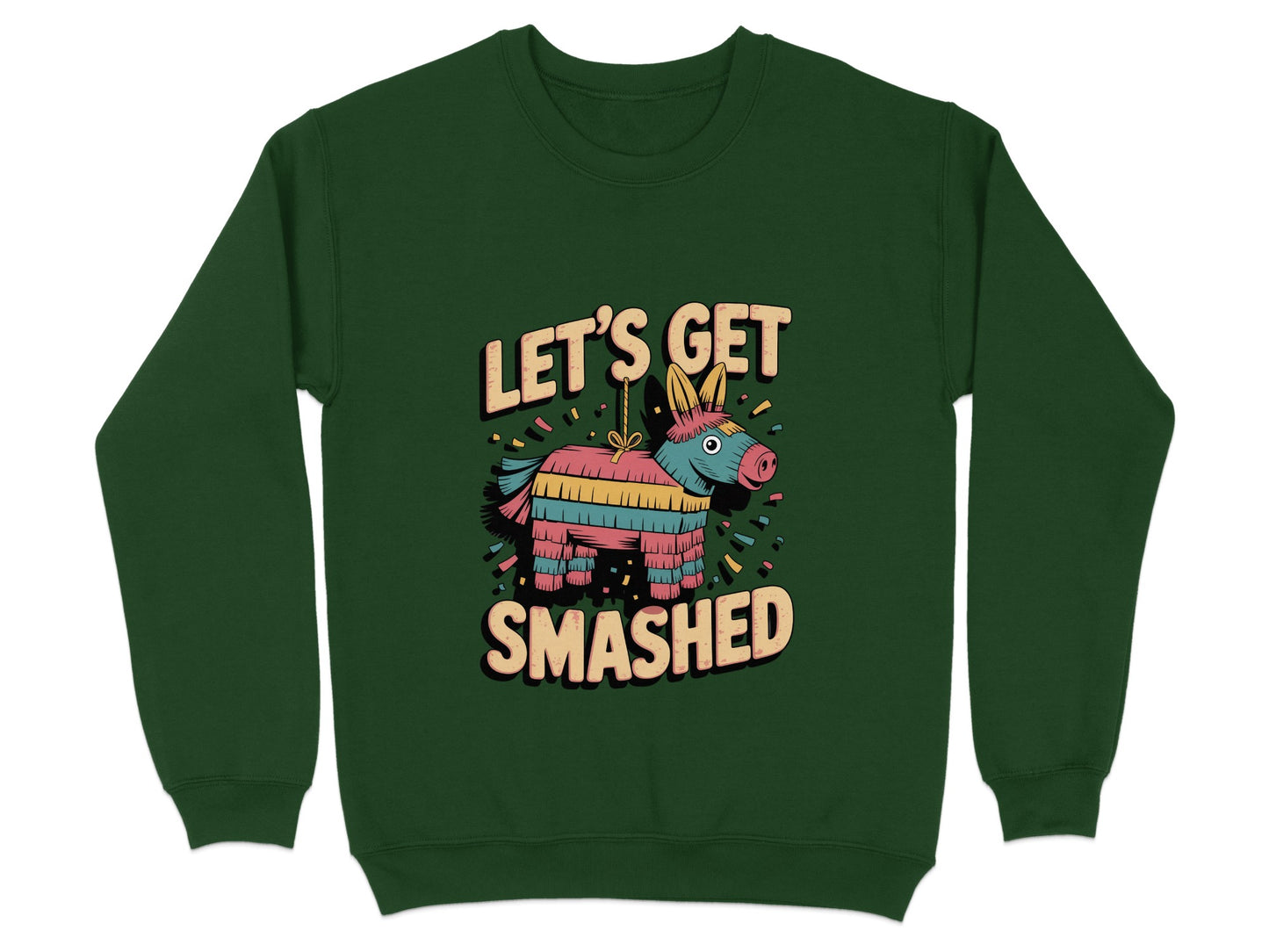 Let's Get Smashed Piñata Graphic Sweatshirt product
