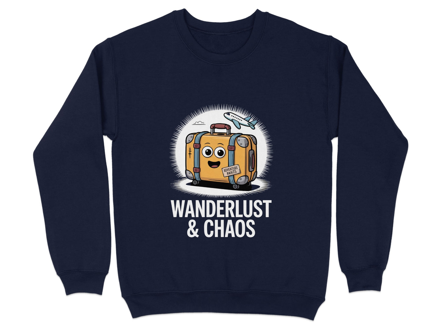 Wanderlust and Chaos Graphic Sweatshirt product