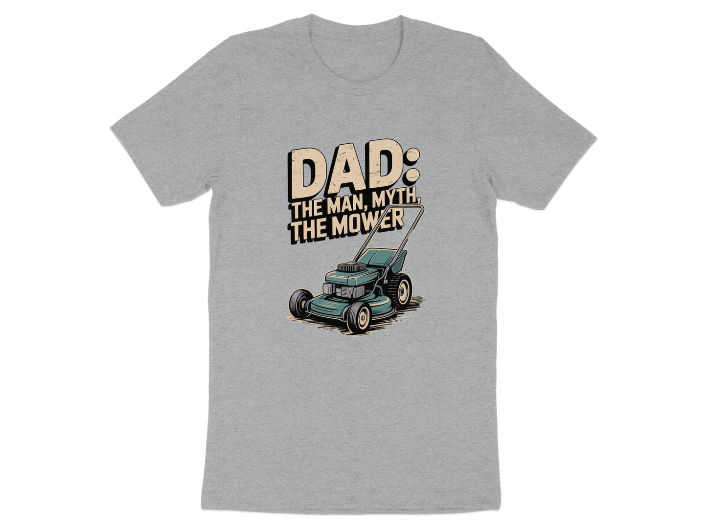 Dad The Man Myth The Mower Graphic T-Shirt product