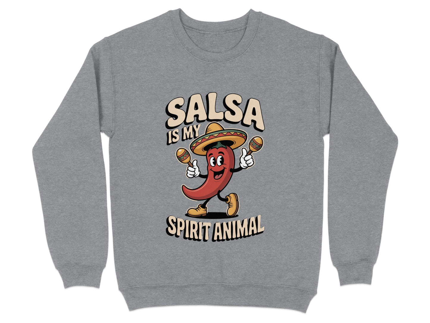 Salsa Is My Spirit Animal Graphic Sweatshirt product