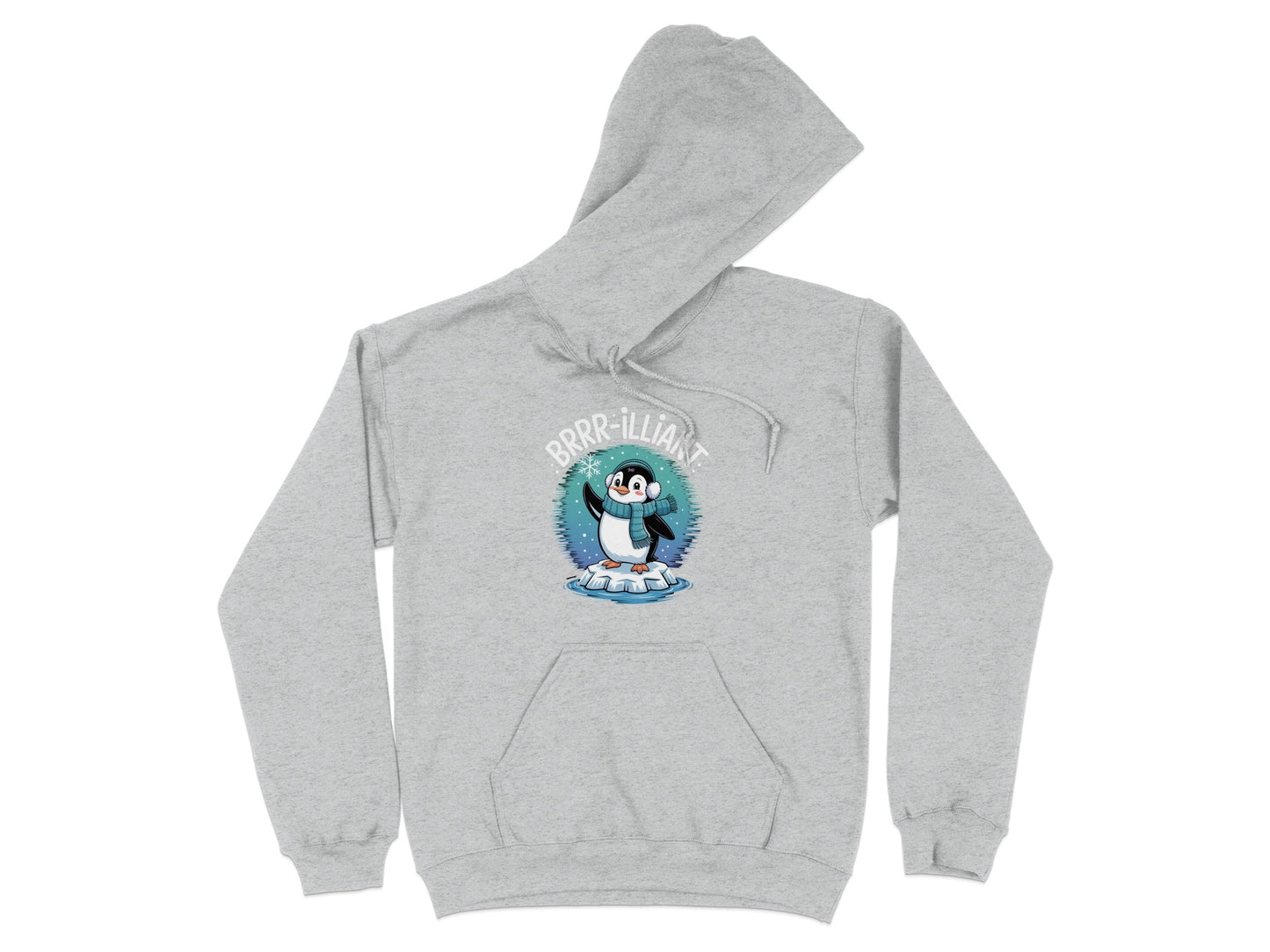 BRRR-ILLIANT Penguin Hoodie for Cozy Comfort product