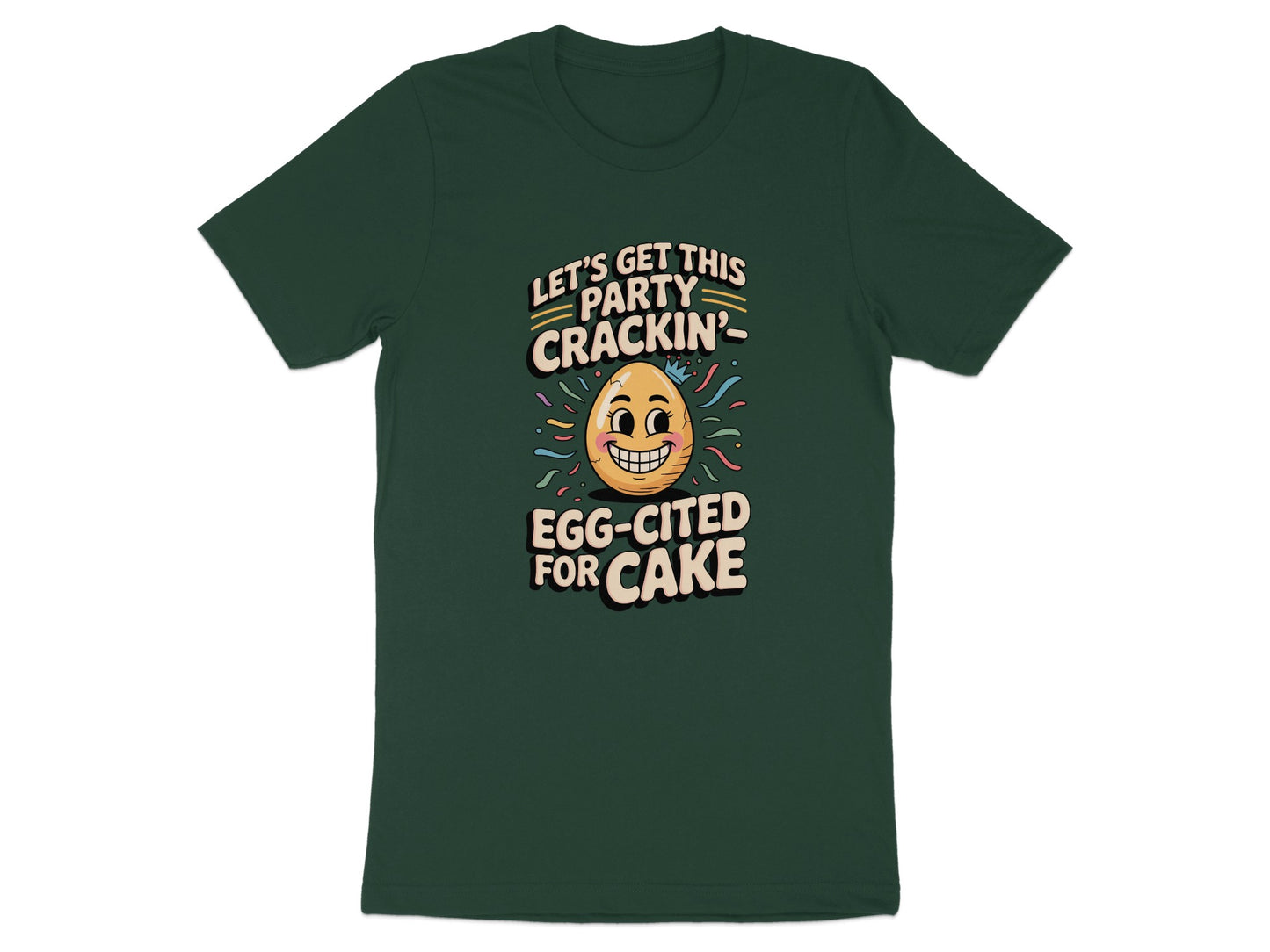 Funny Let's Get This Party Crackin' Egg-cited Cake product type