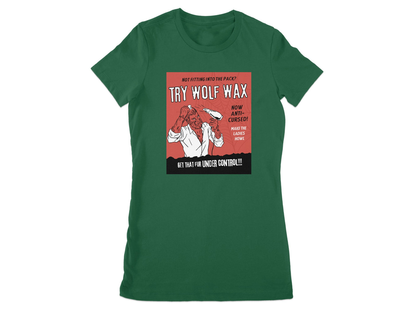 Funny Try Wolf Wax Anti-Cursed Women's T-Shirt product type