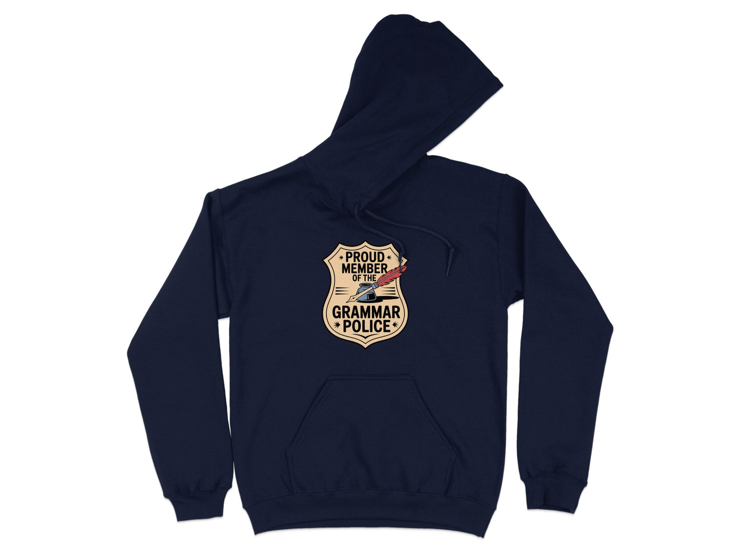 Proud Member of the Grammar Police Hoodie product type