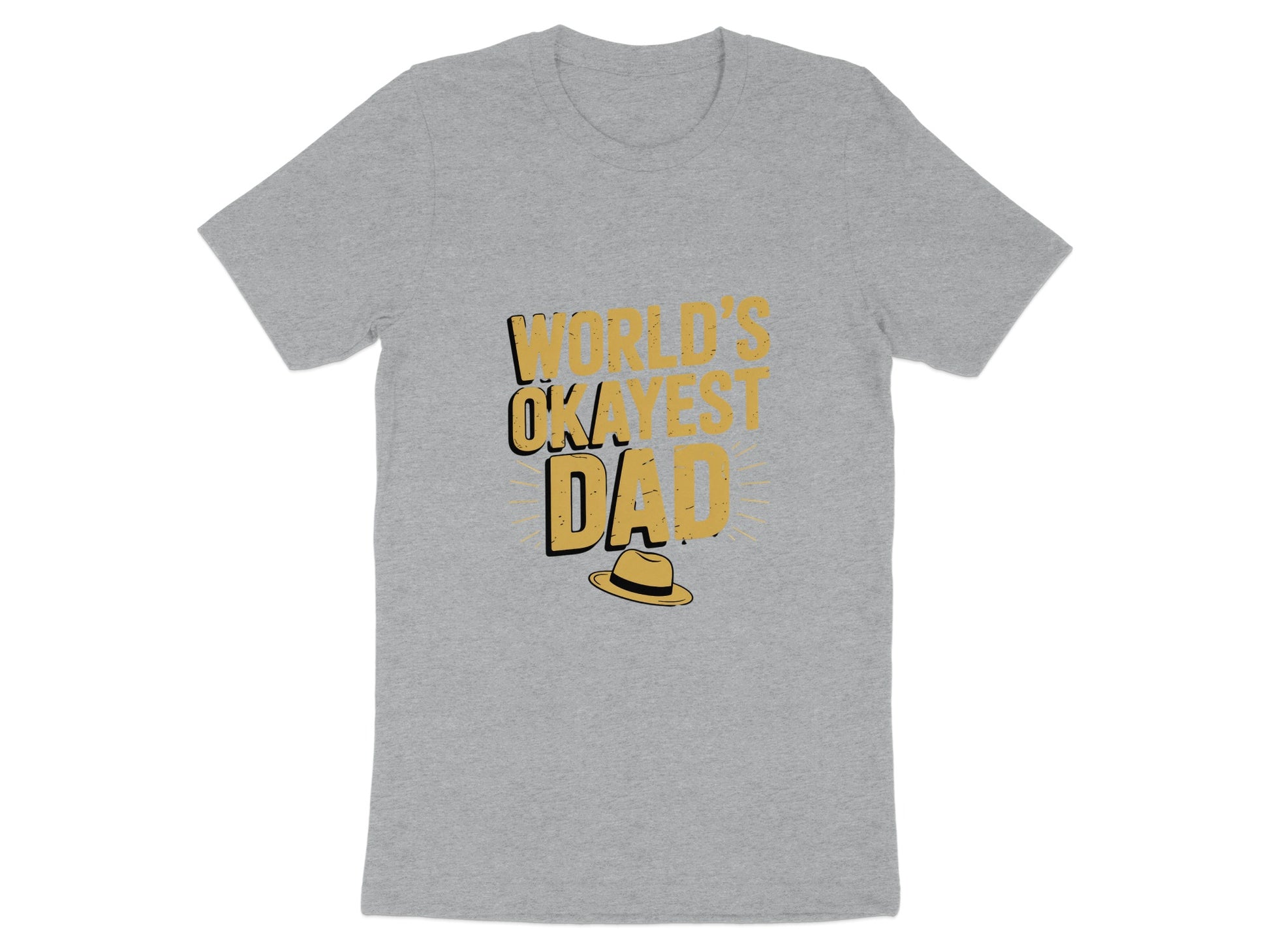 World's Okayest Dad Graphic T-shirt product type