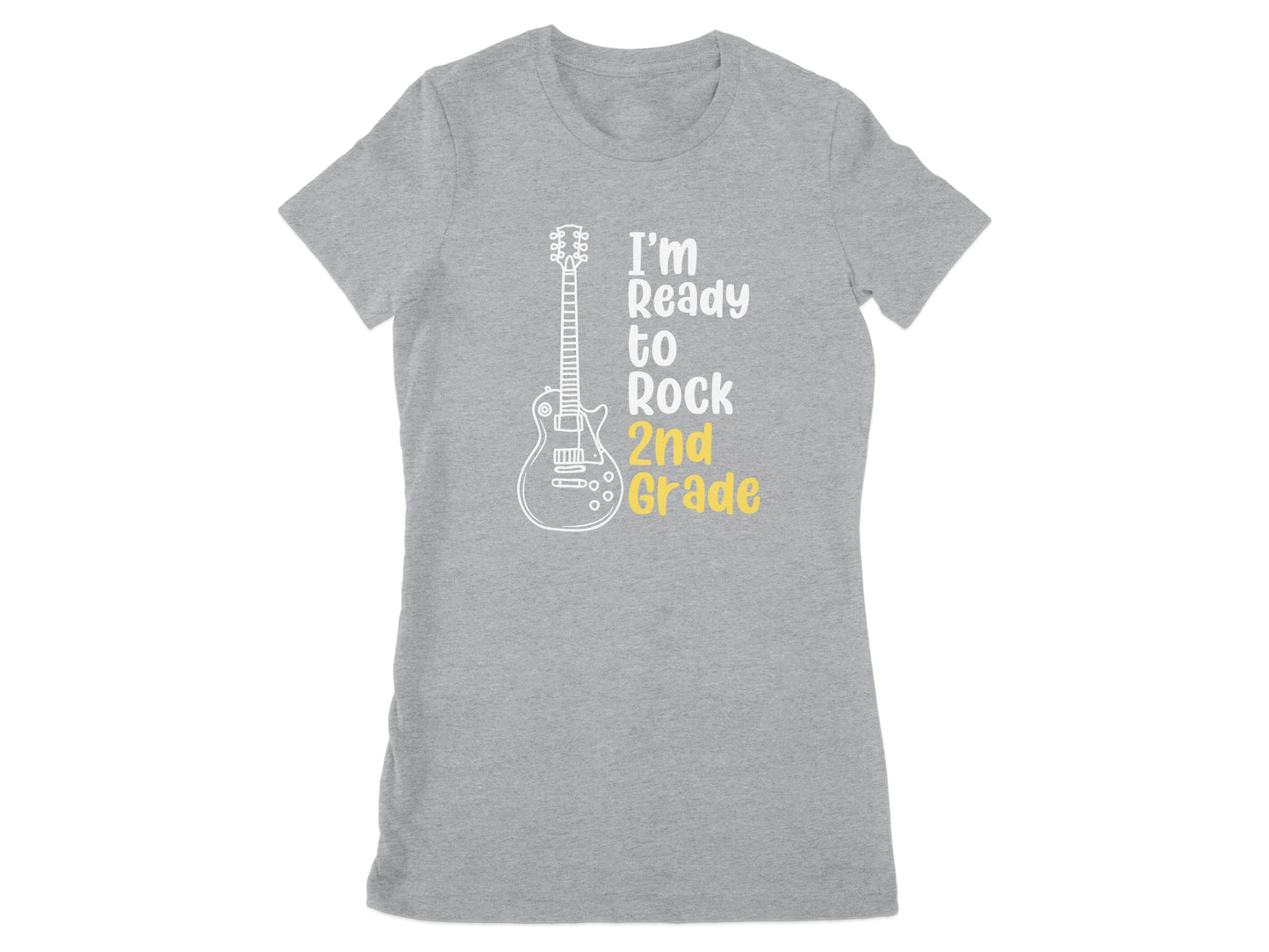 I'm Ready to Rock 2nd Grade Guitar T-Shirt