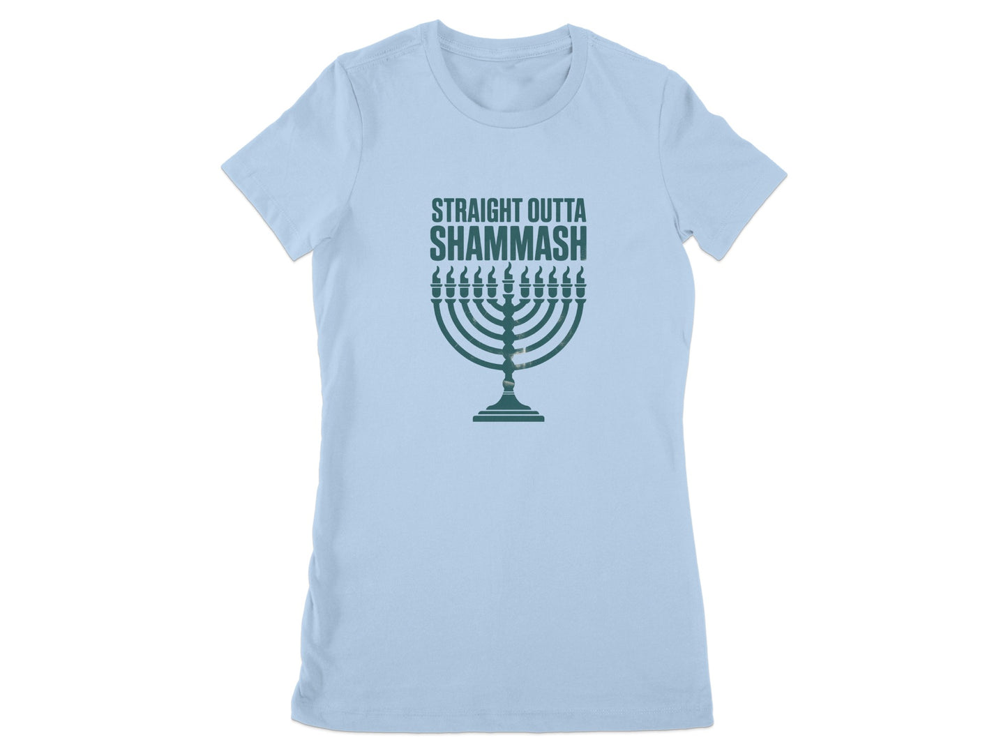 Straight Outta Shammash Funny Hanukkah Shirt product