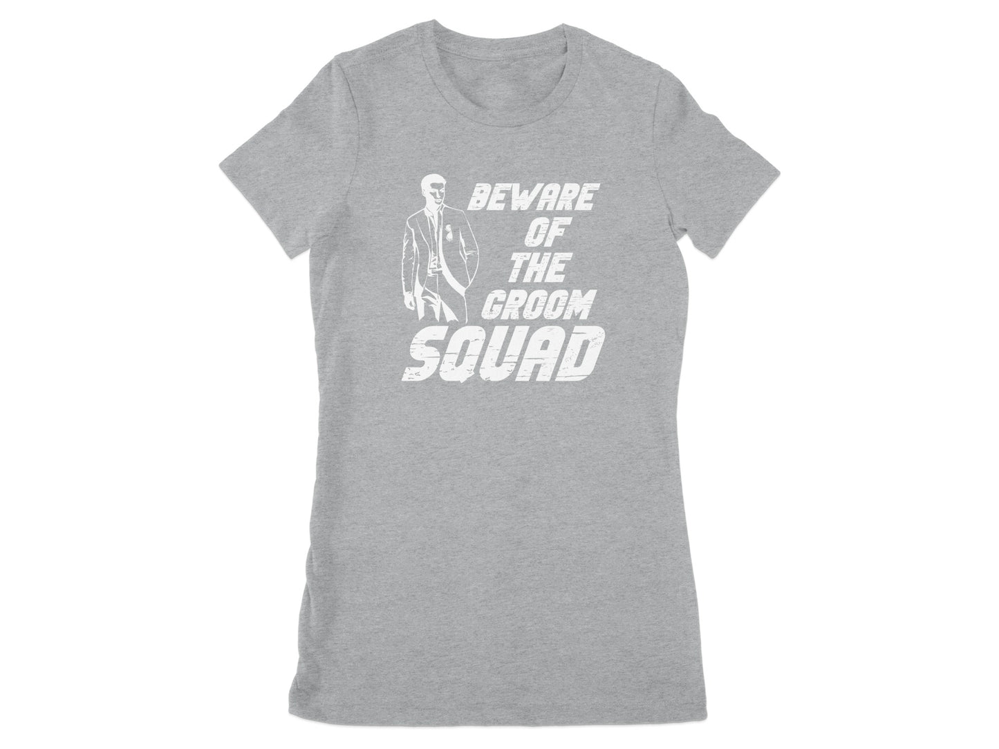 Beware of the Groom Squad Graphic T-shirt product