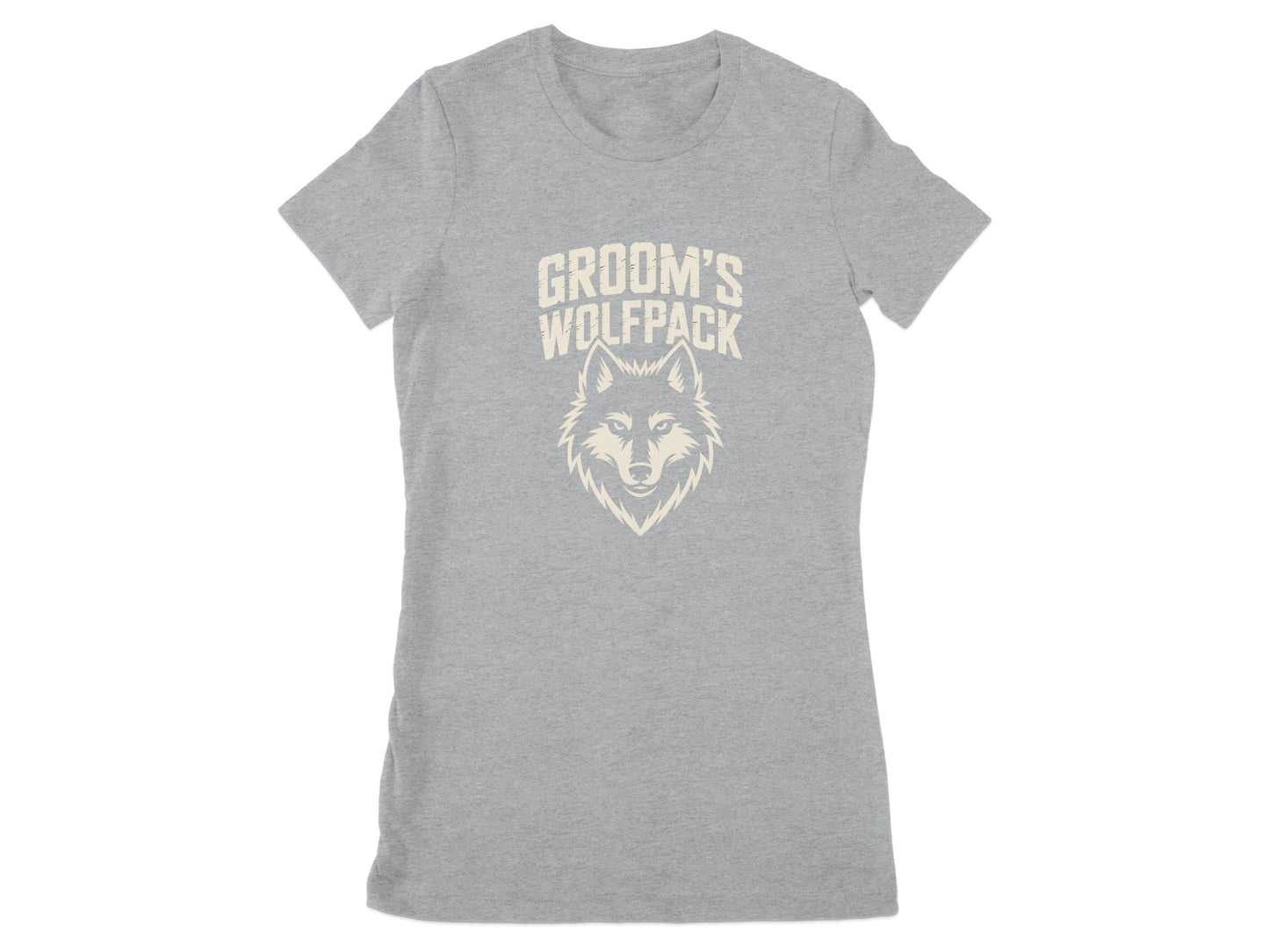 Groom's Wolfpack Graphic T-Shirt Unique Product