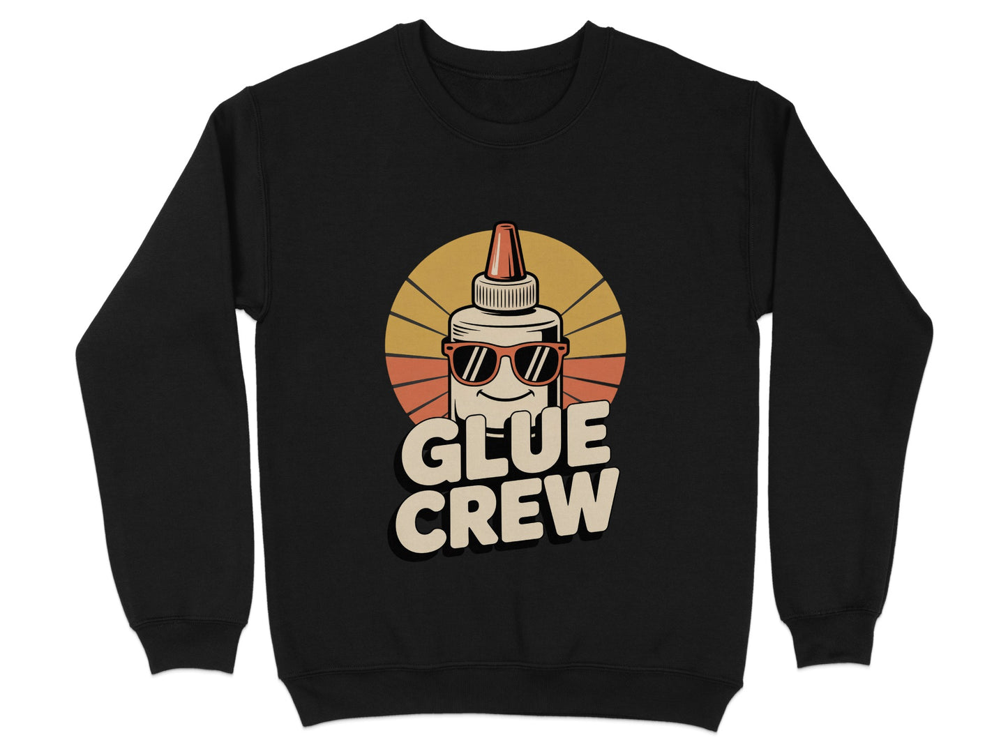 Glue Crew Graphic Sweatshirt trendy sweatshirt product