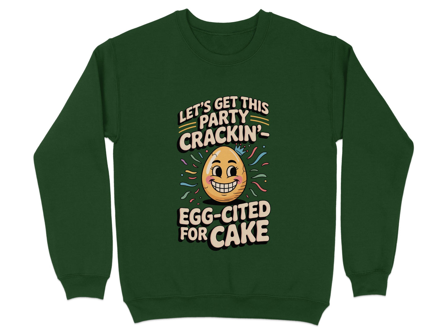 Let's Get This Party Crackin' Egg-Cited For Cake product type