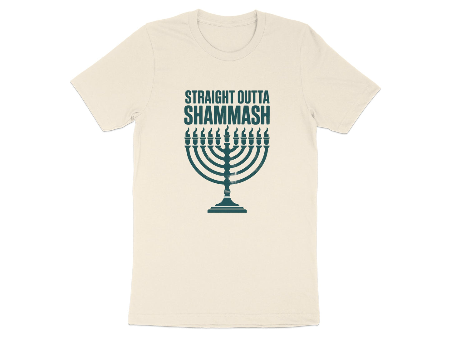 Straight Outta Shammash Menorah T-shirt product