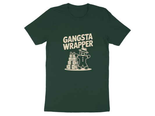 Gangsta Wrapper Graphic Tee Shirt Fun Fashion T-Shirt product type