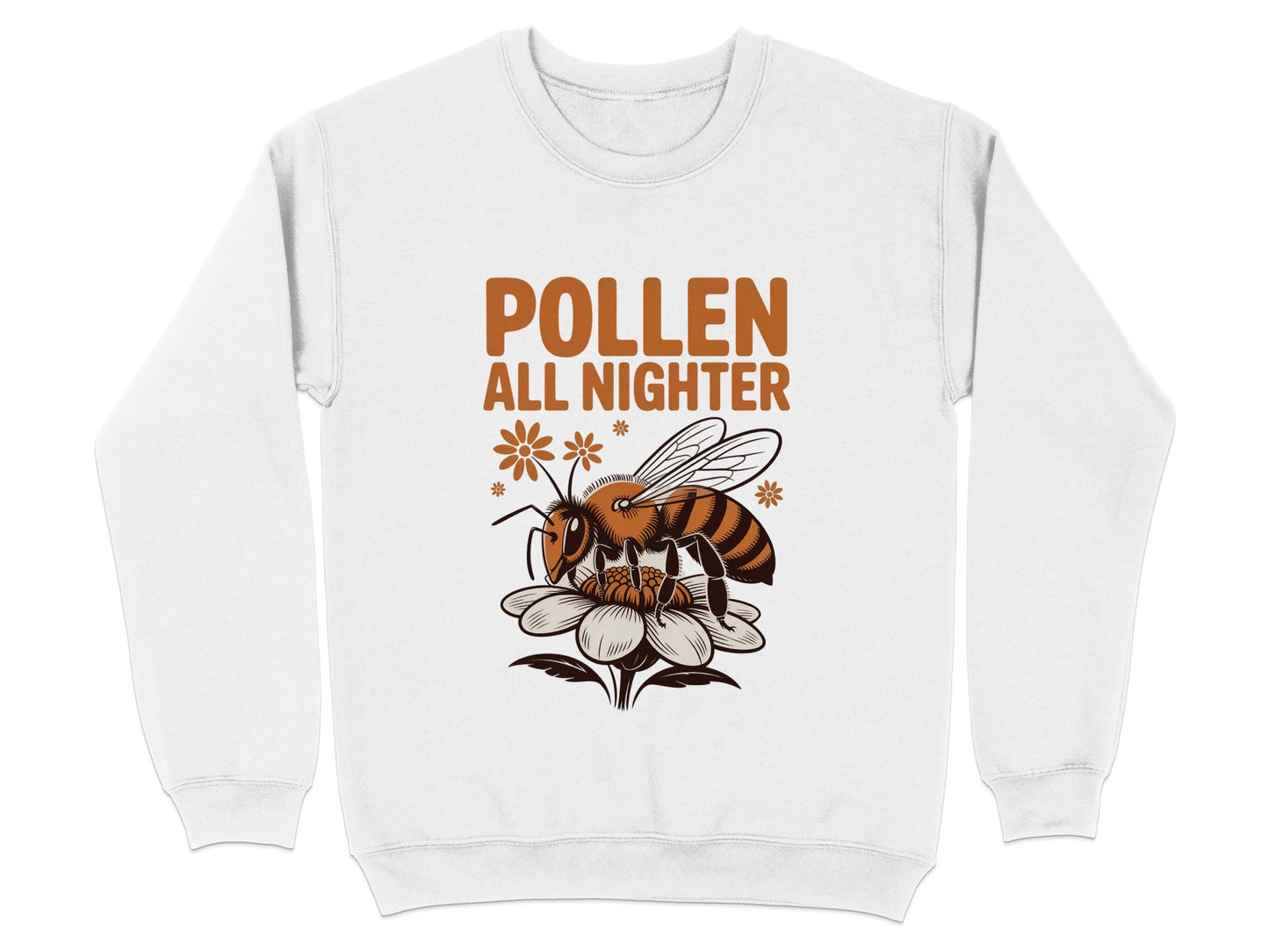 Pollen All Nighter Bee Design Sweatshirt product type