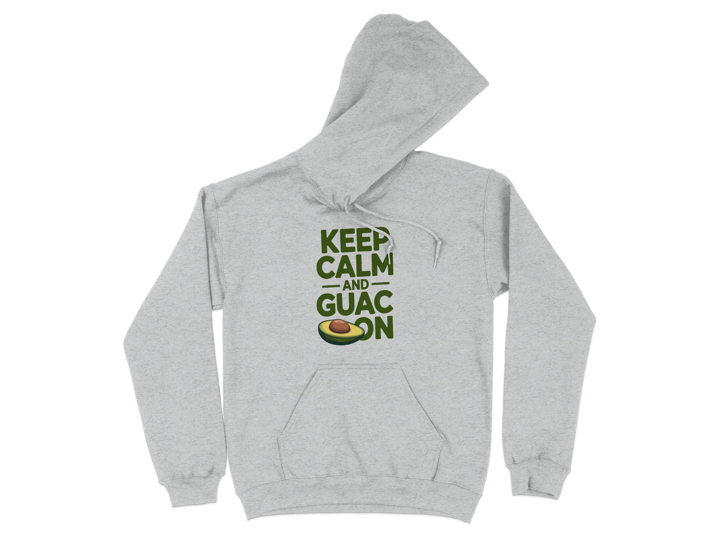 Keep Calm And Guac On Hoodie Unique Apparel product type