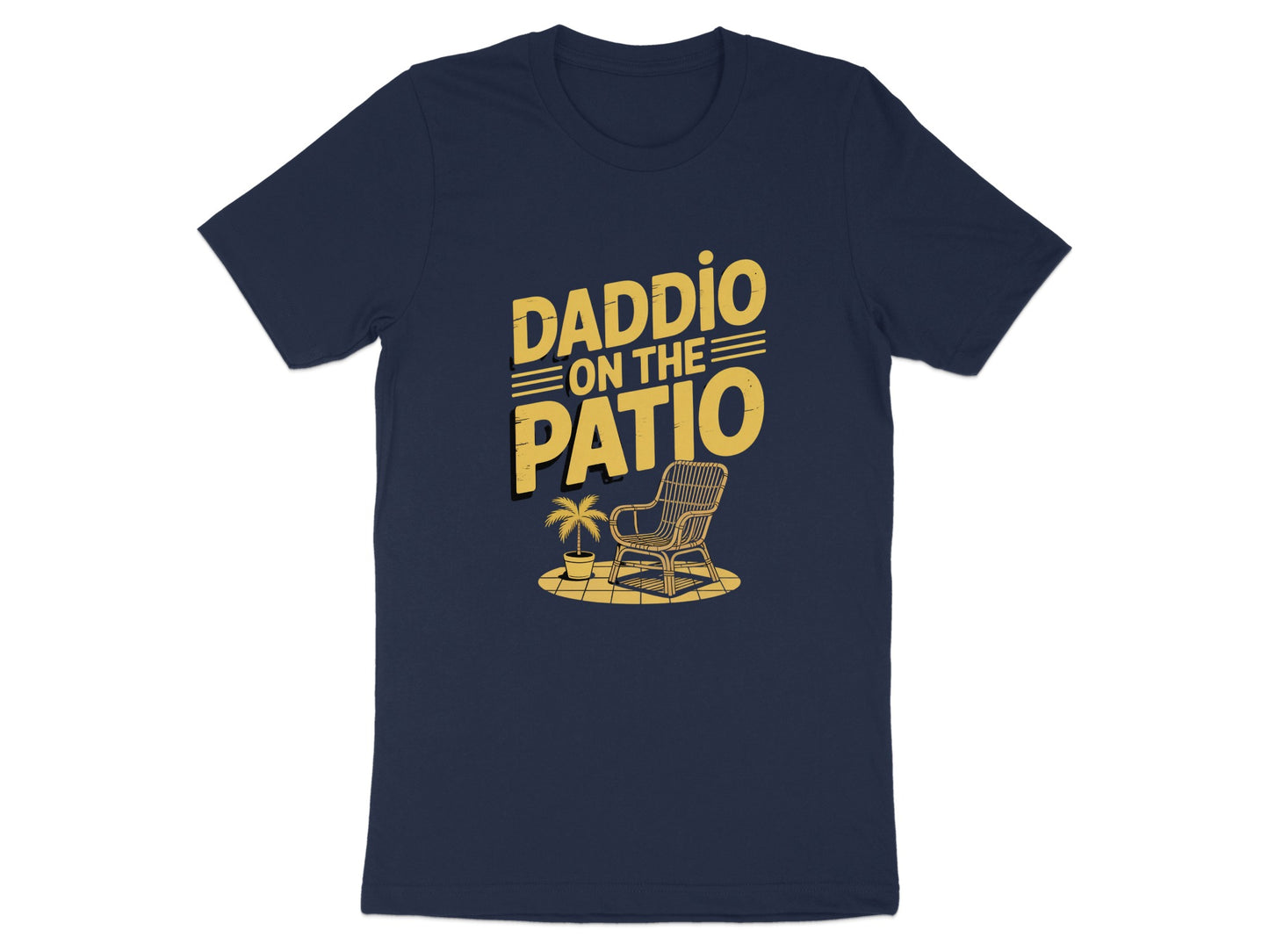 Daddio On The Patio T-shirt with Chair Graphic product