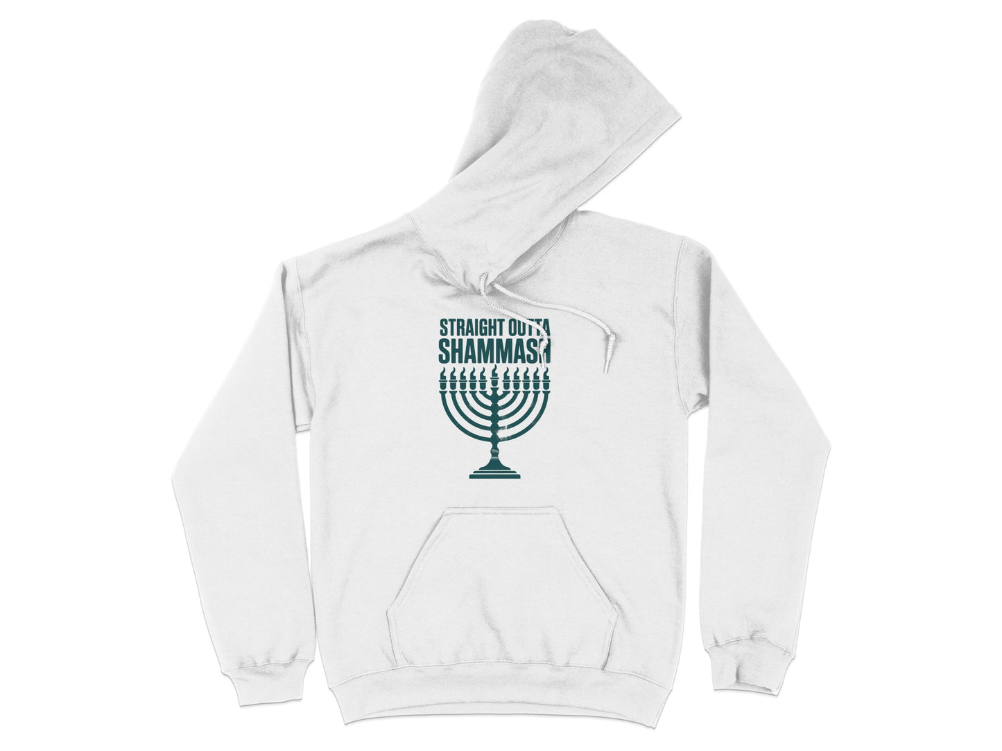Straight Outta Shammas Hanukkah Themed Hoodie product