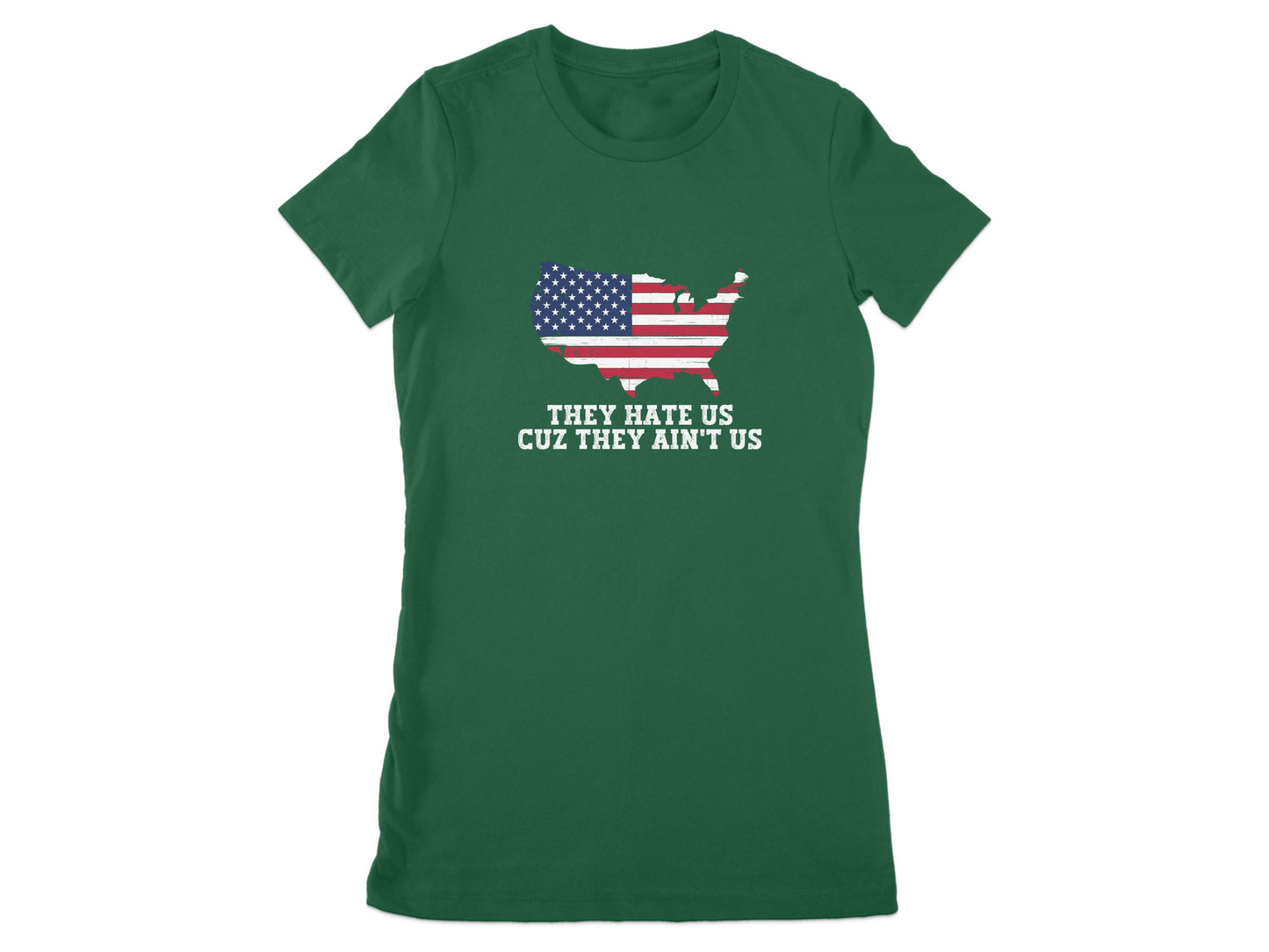 Patriotic USA Graphic They Hate Us Cuz They Ain't Us product type