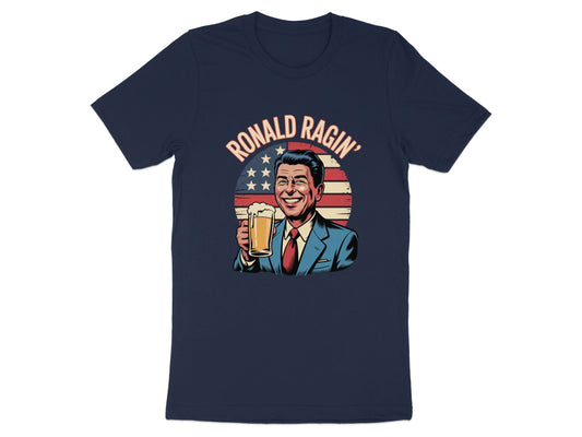 Ronald Ragin' Graphic American Flag T-Shirt product