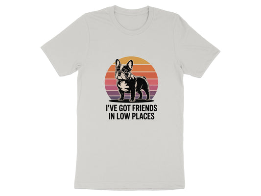Quirky Bulldog Graphic Shirt with Humorous Quote product type