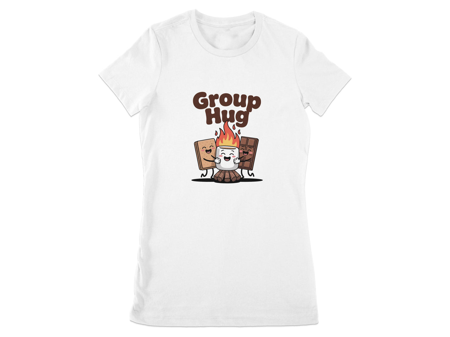 Group Hug S'mores Graphic Print T-Shirt product type