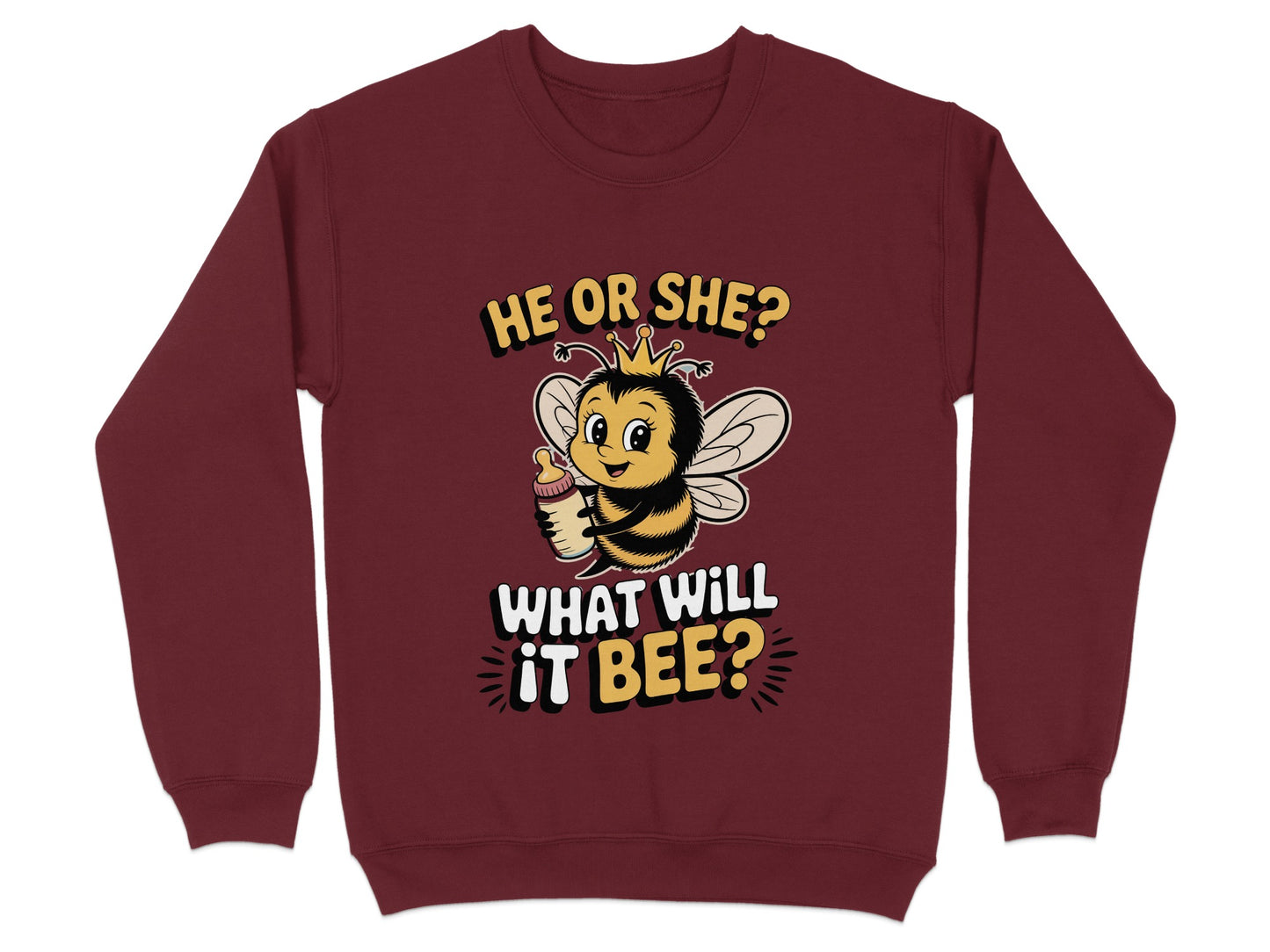 He or She What Will It Bee Sweatshirt product type