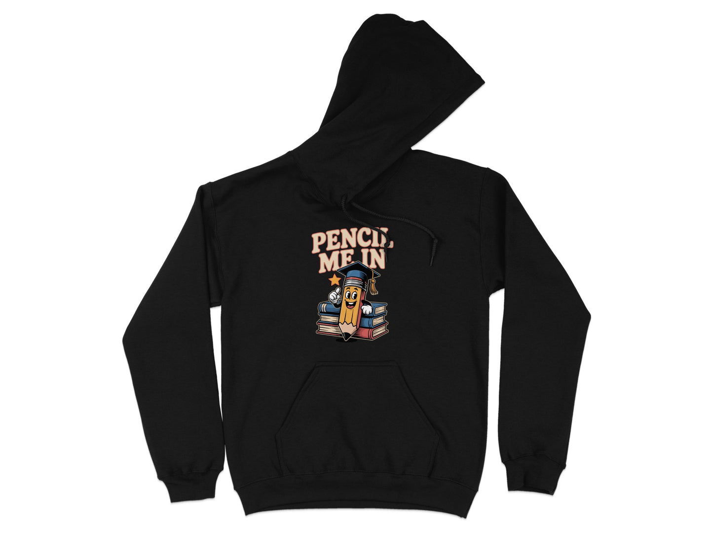 Pencil Me In Fun Graphic Hoodie product type