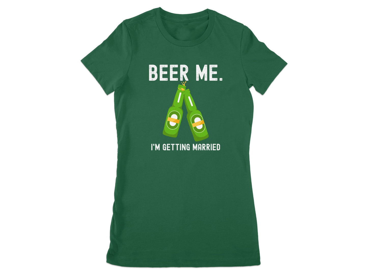 Fun Beer Me I'm Getting Married Shirt product