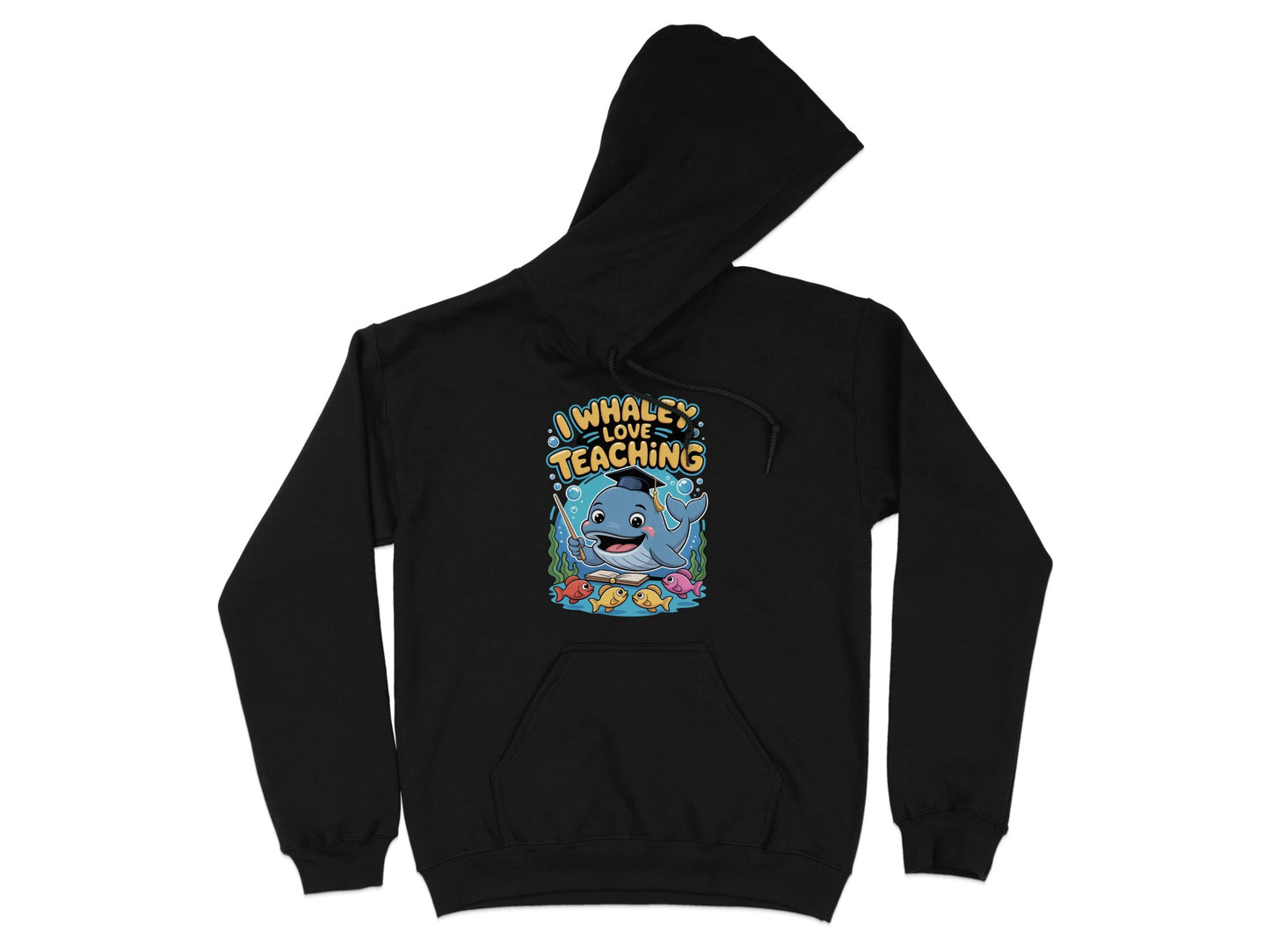 I Whale Love Teaching Fun Graphic Hoodie product